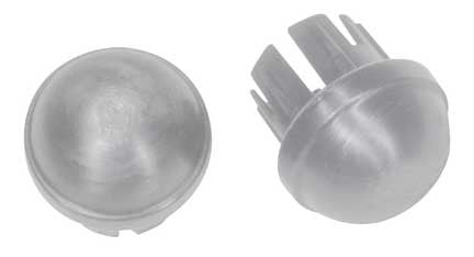 The Deluxe Two-Button Folding Walker comes with newly designed rear glide caps that allow the walker to slide easily and smoothly over most surfaces.