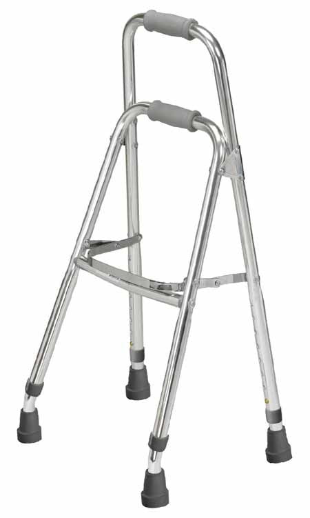 Drive Side Style Hemi Walker 10240 is ideal for those who can only use one arm or hand or for individuals who may not need a walker, but simply need a wider base of for support.