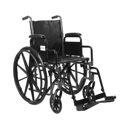 McKesson Wheelchair w/ Removable Desk Length Arms - 16" & 18" Seat Widths