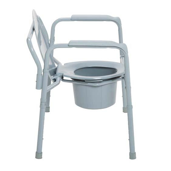 Bariatric Folding Commode, Weight Capacity 650 lbs