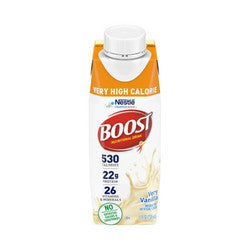 Boost Very High Calorie - Very Vanilla, 8 oz Cartons (Case of 24)