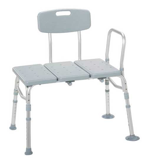 Drive Transfer Tub Bench with Adjustable Backrest, item# 12011KD-1