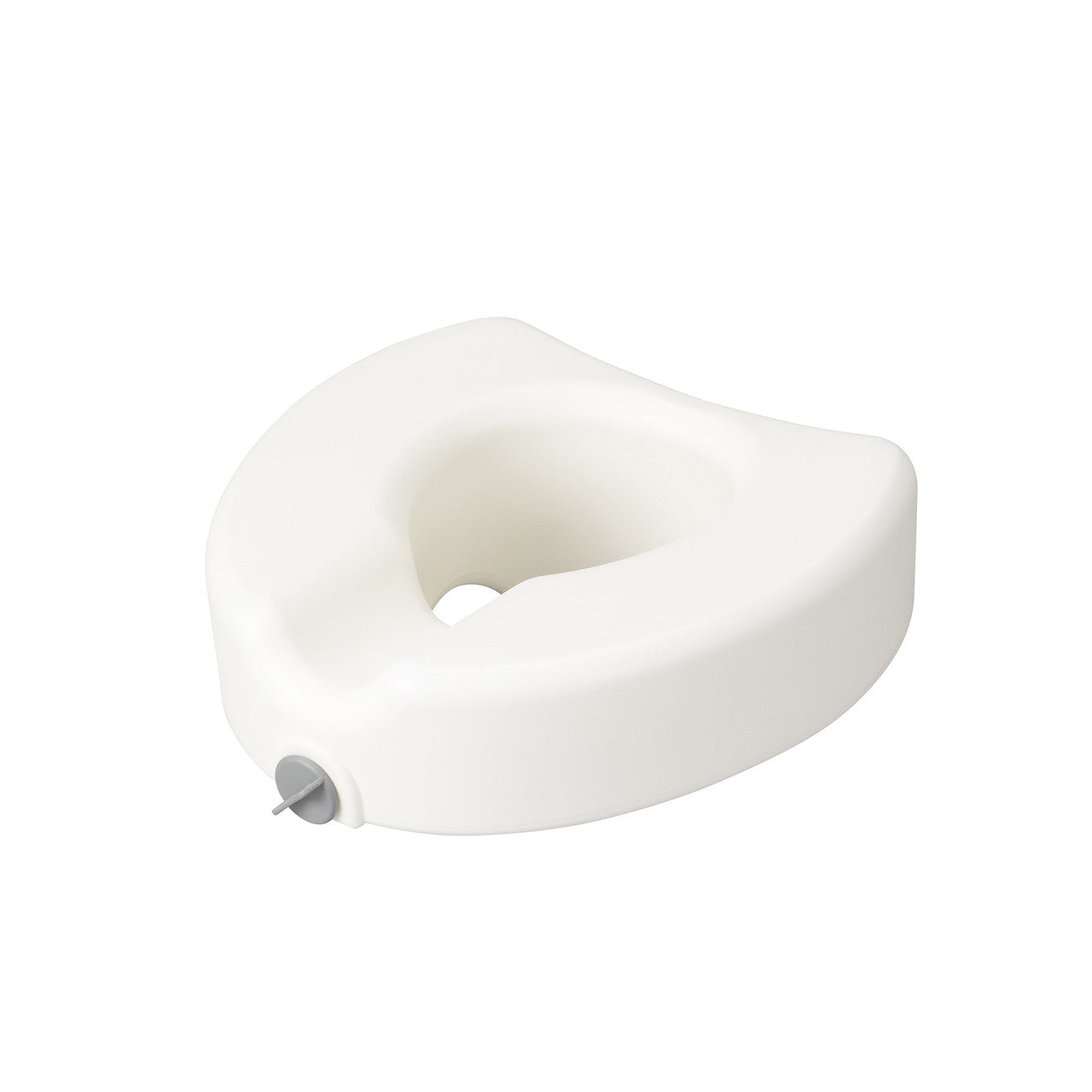 Raised Toilet Seat for Standard or Elongated Commodes - 4.5 Inch, 300 Lbs. Capacity