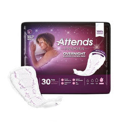 Sample of Attends Premier Bladder Control Pads — Heavy Absorbency