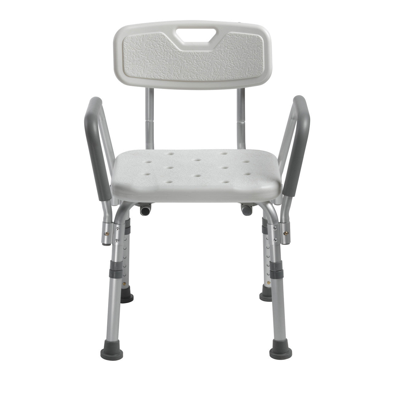 Drive Medical Knock-Down Bath Bench with Back and Padded Arms