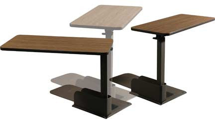 Seat Lift Chair Overbed Table, 23.5" to 33" Height