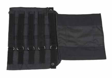 Drive's Universal Adjustable Tension Back Cushion is available in two sizes to accommodate wheelchairs 16" to 21" and 22" to 26" in width. It's designed to fit easily and securely onto the wheelchair's canes for the ultimate in strength, stability, and safety.