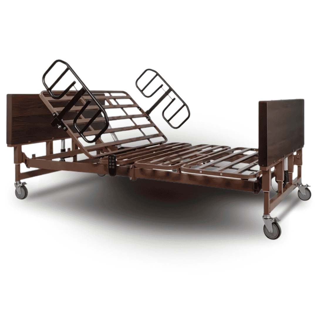 Dynarex Bariatric Bed - 42", 48" & 54"W - Weight Capacity 600, 750 & 1000 lbs