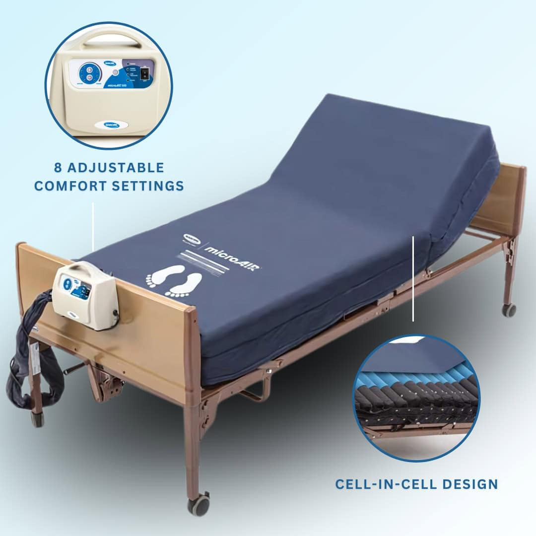 Invacare microAIR MA500 Alternating Pressure Mattress System - 36" x 80"