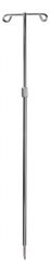 Optional Telescoping IV Pole 2101A with locking collet quickly and securely adjusts height from 35" to 65"