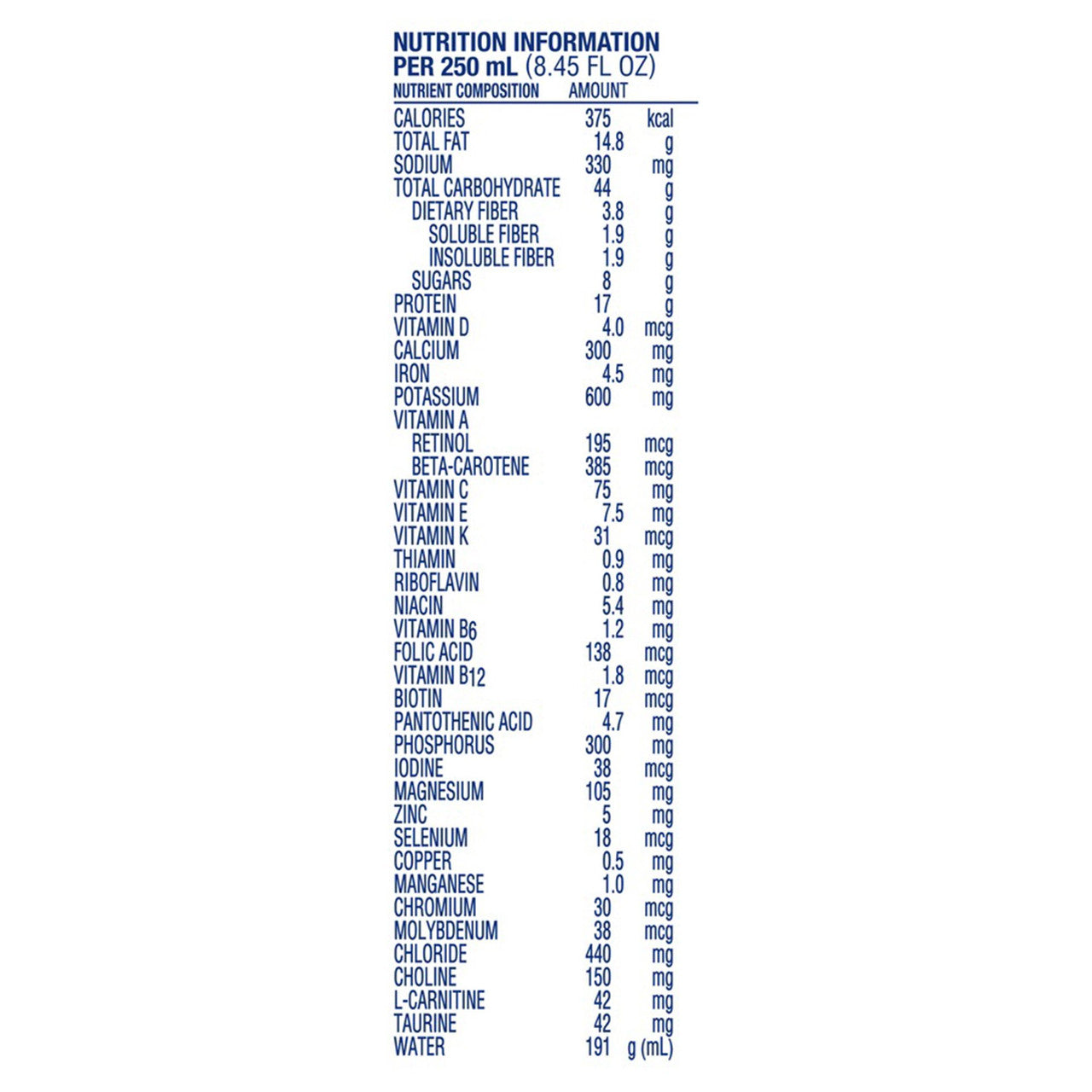 Isosource® 1.5 Cal is a high-calorie, nutritionally complete tube feeding formula designed for individuals with increased energy needs or fluid restrictions.