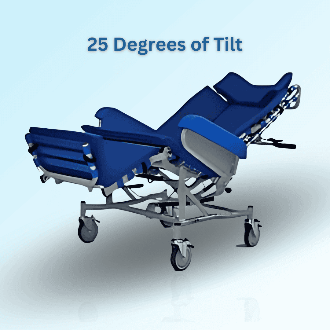 Effortlessly adjust the backrest and leg support for enhanced comfort and pressure relief, reducing the risk of bedsores and discomfort.