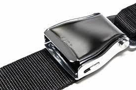 The Advantage Reclining Wheelchair offers an optional Seat Belt with Airline Style release (shown) or Push Button release.