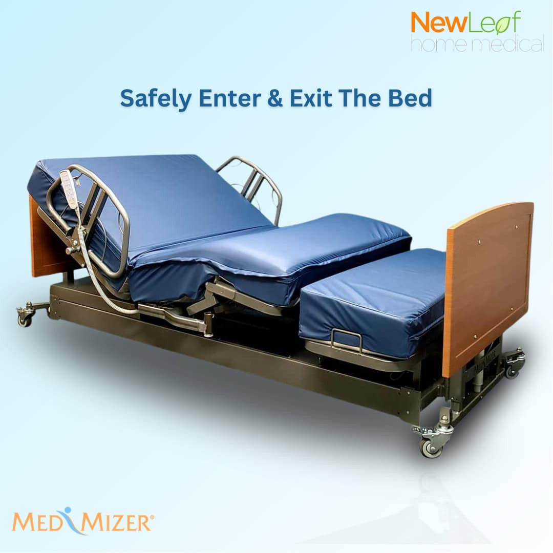 Make the Bed into a relaxing position to feel patient more comfortable.