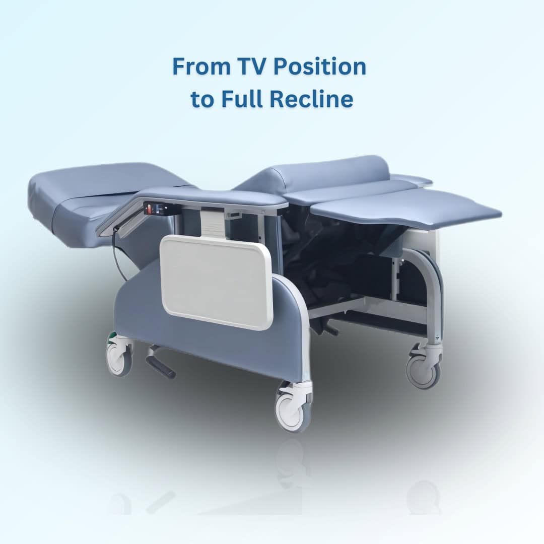 Lumex Deluxe Clinical Recliner with Drop Arms