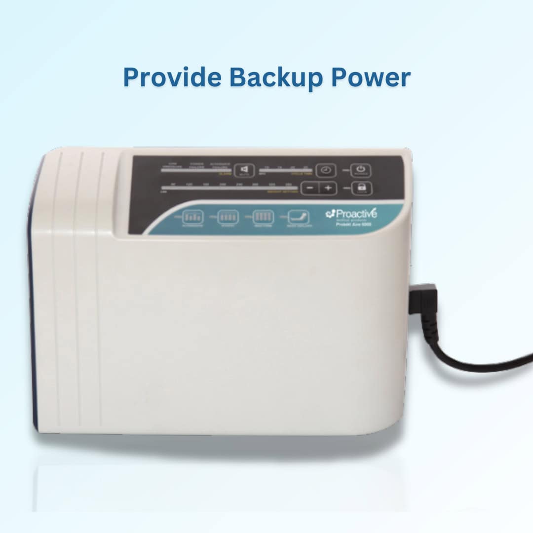 Protekt Aire 6000 Alternating Pressure Low Air Loss Mattress System - 36" x 80" to 84"