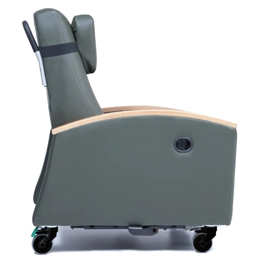 The Lumex Ortho-Biotic II Recliner FR597G was carefully designed specifically for use in a wide variety of healthcare environments.