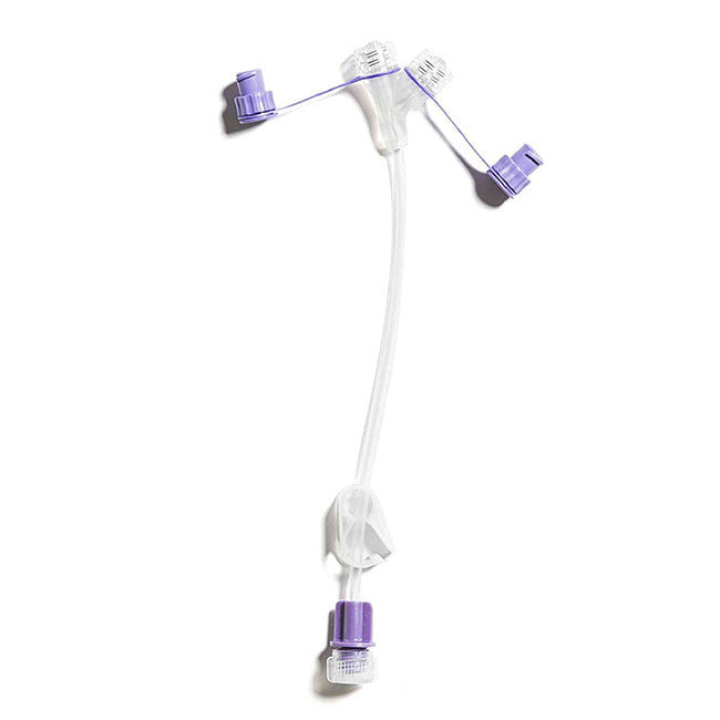 Corflo Enteral Y Extension Set with ENFit Connections
