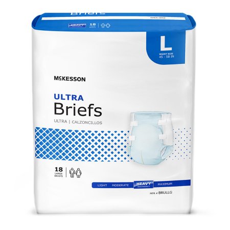 McKesson Ultra Adult Tab Closure Briefs - Heavy Absorbency