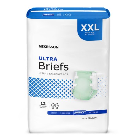 McKesson Ultra Adult Tab Closure Briefs - Heavy Absorbency