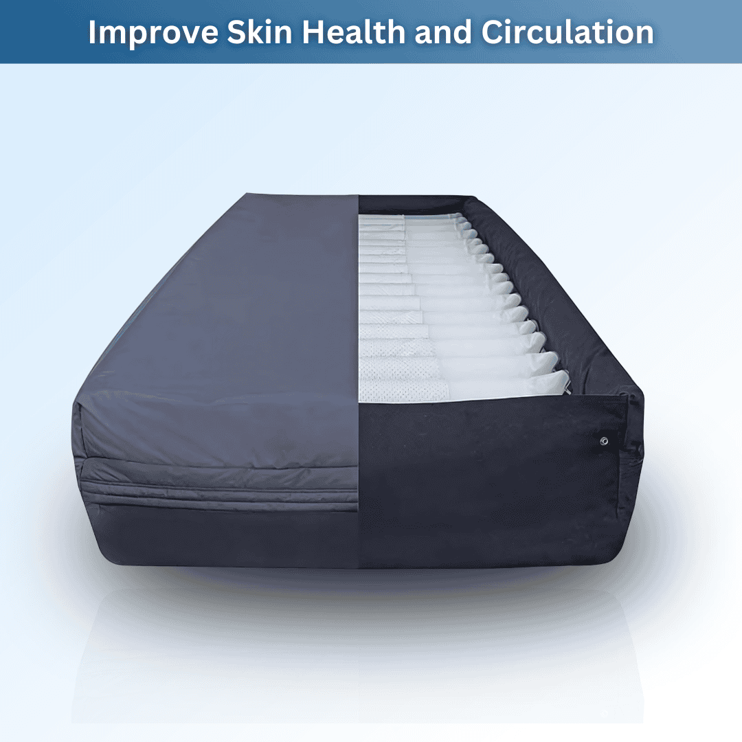 Prius Duet mattress feature raised perimeter for added safety.