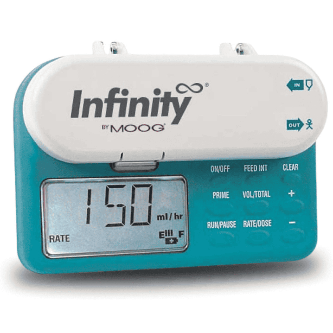 The Enteralite Infinity Enteral Feeding Pump is small, yet highly accurate and truly portable. Allows tube fed patients the ability to participate in physical activity, without being held back by their feeding pumps.