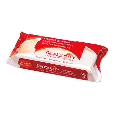 Tranquility Adult Quilted Washcloths w/ Vitamin E & Aloe