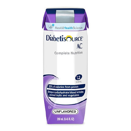 Diabetisource AC Tube Feeding Formula, 250 mL and 1000 mL