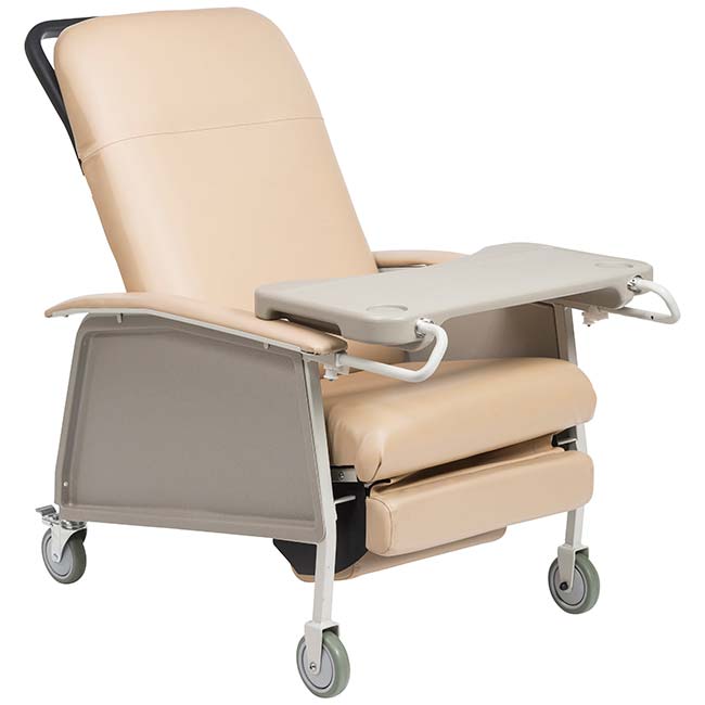 Drive Medical Extra-Wide Bariatric 3-Position Recliner - 500 lbs Capacity