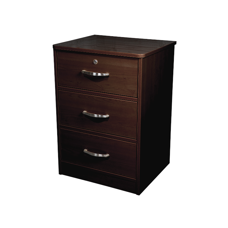 Dynarex Three Drawer Nightstand