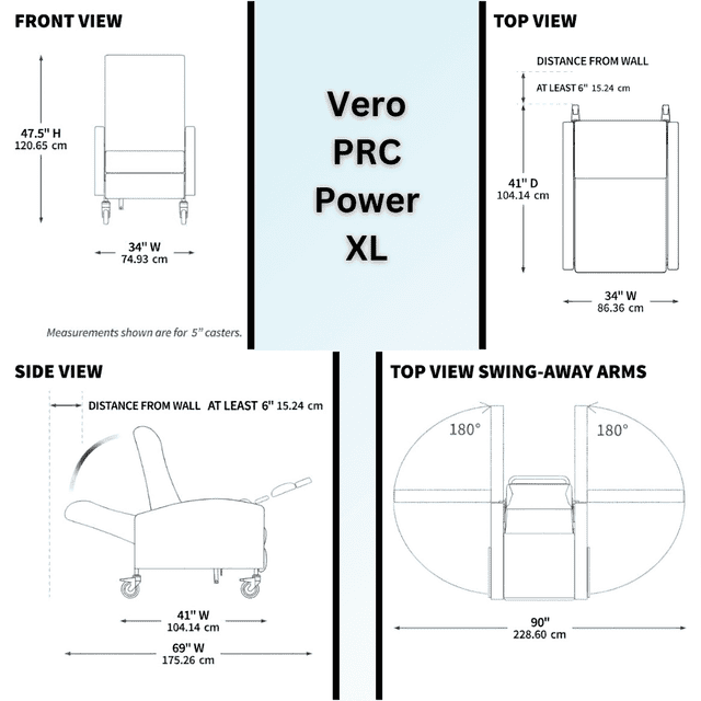 Vero Chair PRC Power Recliner