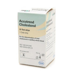 Accutrend Cholesterol Test Strips (Box of 25)