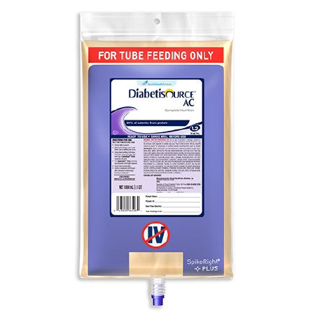 Diabetisource AC Tube Feeding Formula, 250 mL and 1000 mL