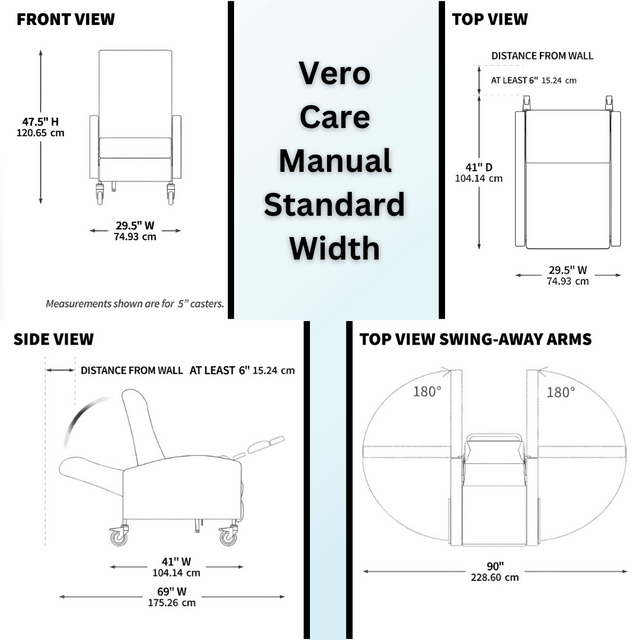 Vero Chair Care Cliner
