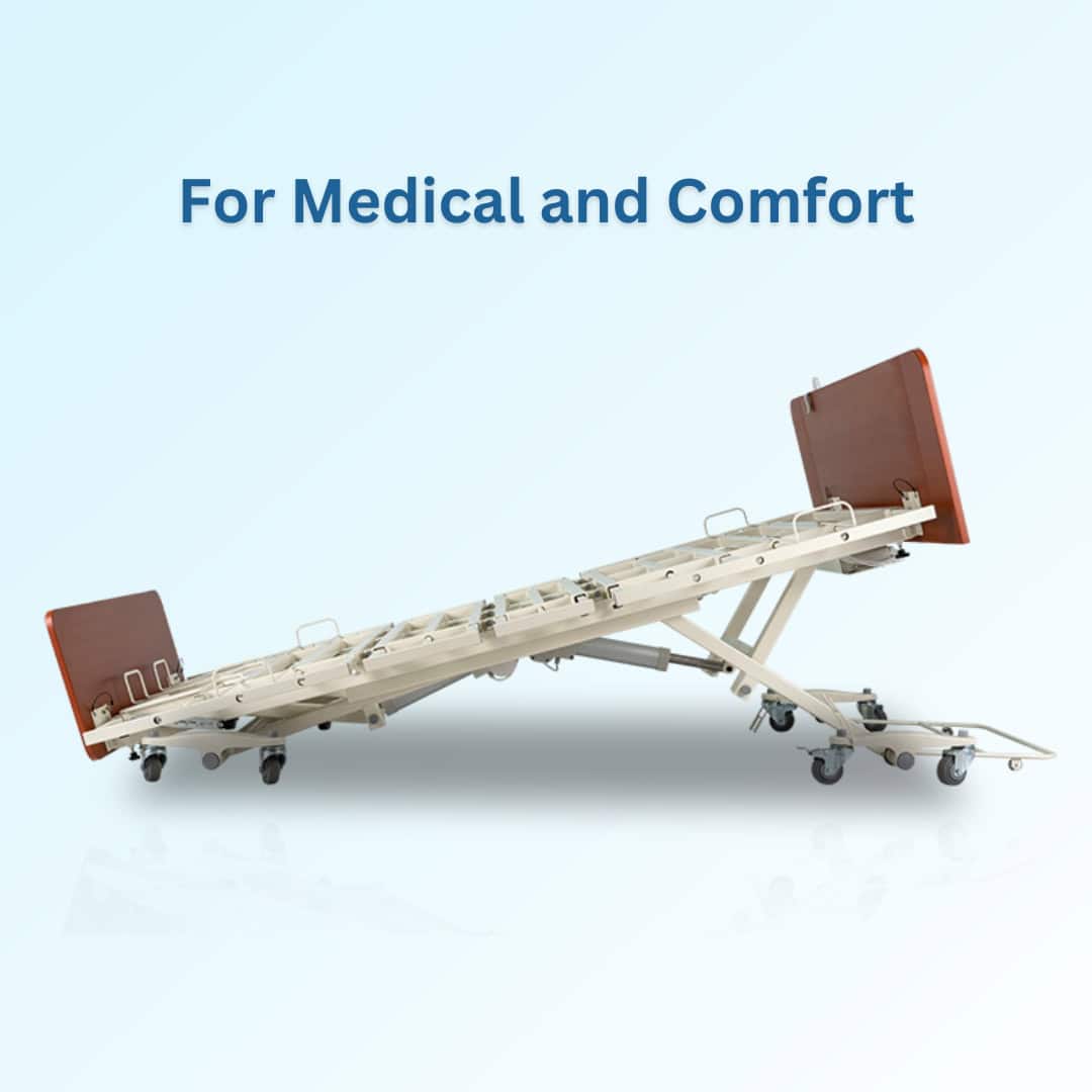 Dynarex DB600 Bariatric HD Long-Term Care Bed - 42" to 54" Width & 80" to 88" Length