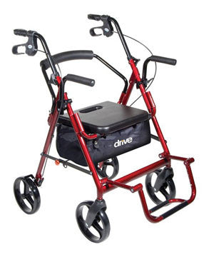 The Drive Duet positioned for use as a Transport Chair.