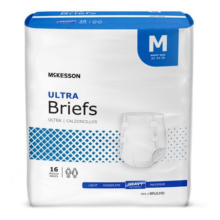 McKesson Ultra Adult Tab Closure Briefs - Heavy Absorbency