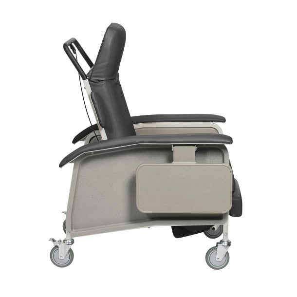 The Drive Clinical Care Recliner D577 shown in upright position with adjustable head rest | Available at ambervista.shop