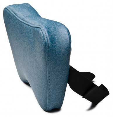 FR5659x Universal Head Pillow fits on almost any model of geri chair / clinical care recliner. (shown in Blue Ridge FR5659427US)