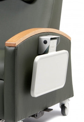 An optional Side Table FR597GTBLMNT can be added to the Ortho-Biotic (factory installed to insure proper fit)