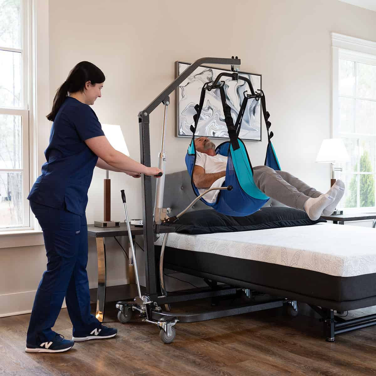 Flex-A-Bed Hi-Lo Adjustable Height Medical Bed