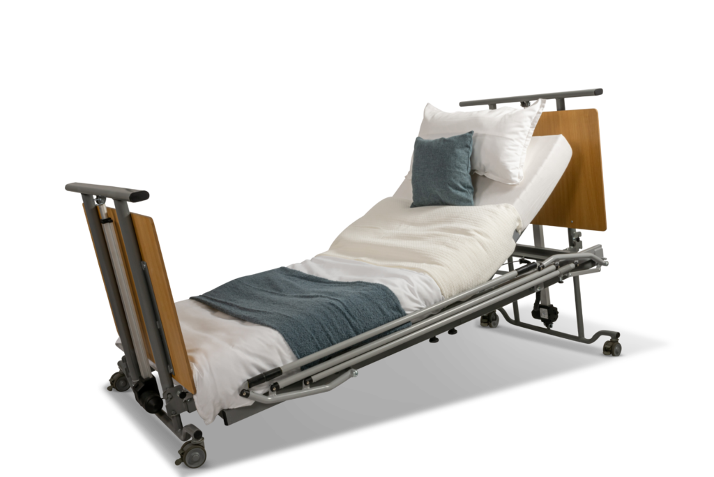 Descend Ultra-Low Floor Hospital Bed - Trendelenburg