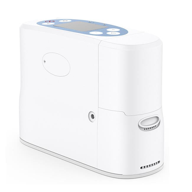 The Rhythm P2-E6 Portable Oxygen Concentrator delivers the independence of portable oxygen in one of the smallest, lightest, and quietest packages on the market. This P2-E6 system comes with a Single Rechargeable Battery, with the option to add additional batteries for a long run time. 