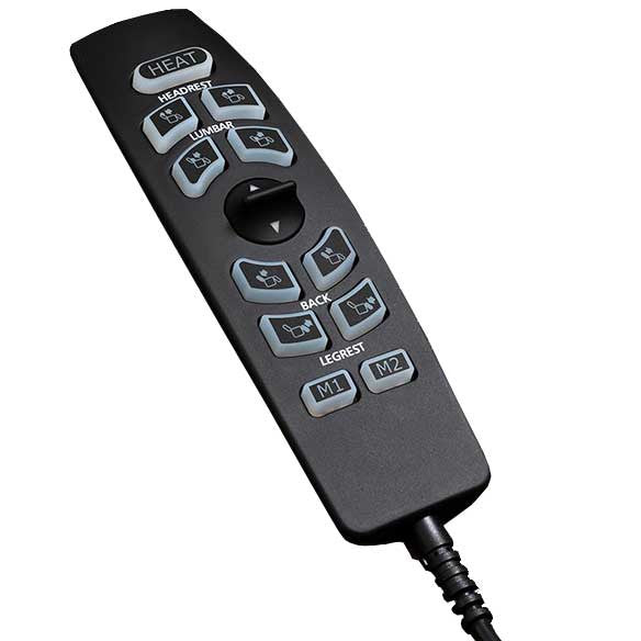 The Radiance Infinity Position Chaise Lounger  Remote