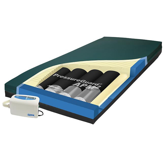 PressureGuard APM 2.0 w/ Alternating Pressure and Lateral Rotation therapy.