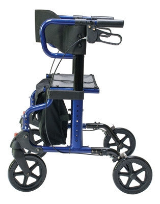 LX1000B in Majestic Blue (shown with footrests removed to be used as a Rollator)