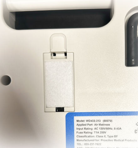 Replacement Clean Air Filters for Protekt Aire 9900 mattress systems keep your 9900 Blower unit and mattress running clean and trouble-free. Exclusive to the Protekt Aire 9900 mattress systems with blower units.