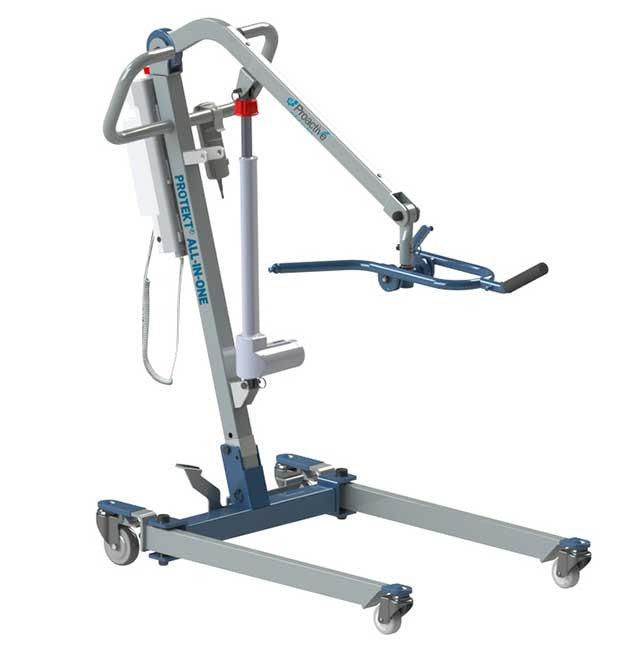 The Protekt All-In-One Wheelchair to Car Transfer Mobile Patient Lift is a truly amazing universal patient lift solution.