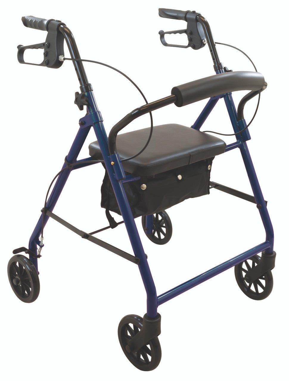 ProBasics Steel Rollator with Loop Brakes - Blue