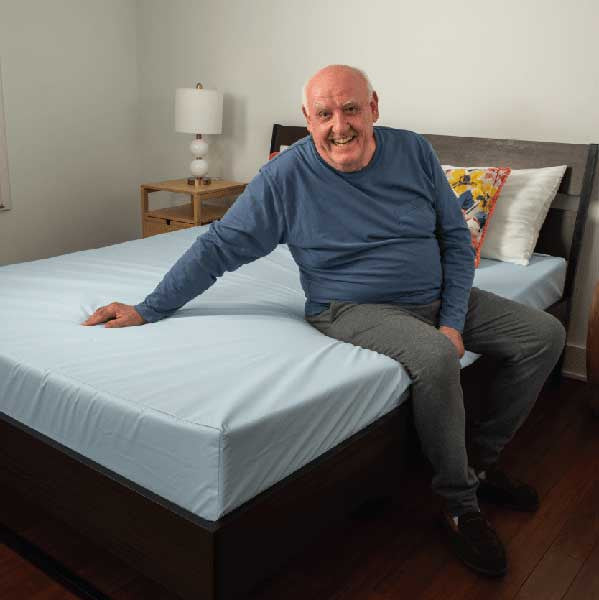 The SaniSnooze Cloud XL Bedwetting Mattress is ideal for heavier adults, or users seeking a more supportive surface, who suffering from long-term incontinence. Available in Twin, Full and Queen sizes.